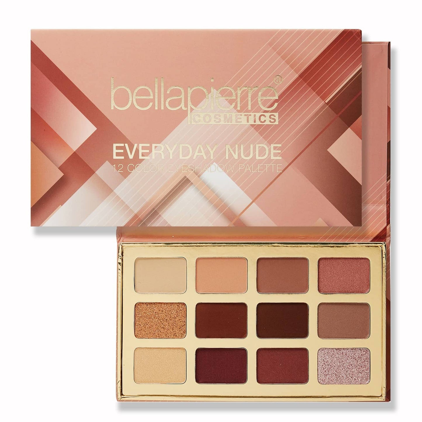 BELLAPIERRE- Everyday Nude 12 Colors Eyeshadow Palette